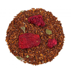 Rooibos Fraise - Framboise, présent chez Le Torréfacteur à Epron ou en ligne.