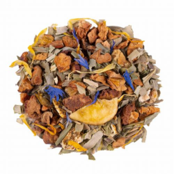 Infusion Mangue - Orange sanguine, présent chez Le Torréfacteur à Epron ou en ligne.