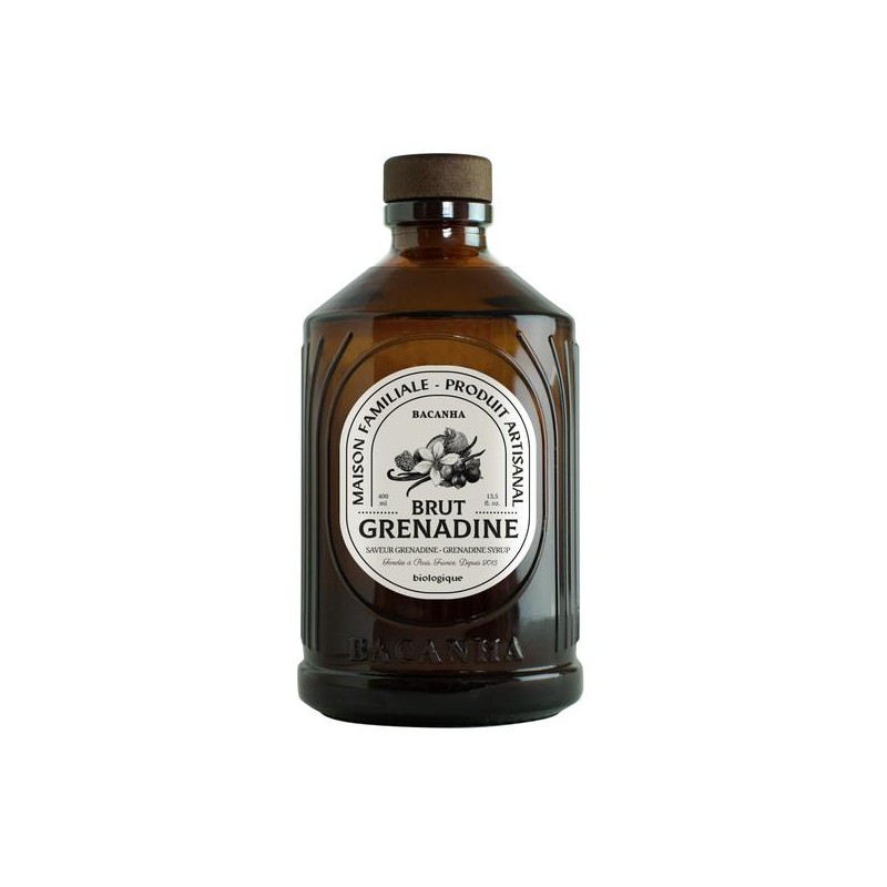 Sirop bio Bacanha grenadine. Le Torréfacteur. Sirop bio Bacanha grenadine. Le Torréfacteur.