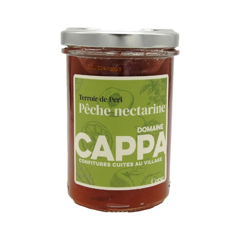 Confiture de Pêche Nectarine Corse CAPPA chez Le Torréfacteur