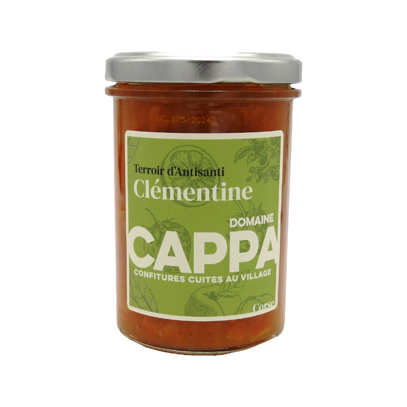 Confiture de Clémentine Corse CAPPA chez Le Torréfacteur Confiture de Clémentine Corse CAPPA chez Le Torréfacteur